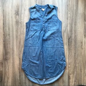 Merona Sleeveless Denim Dress